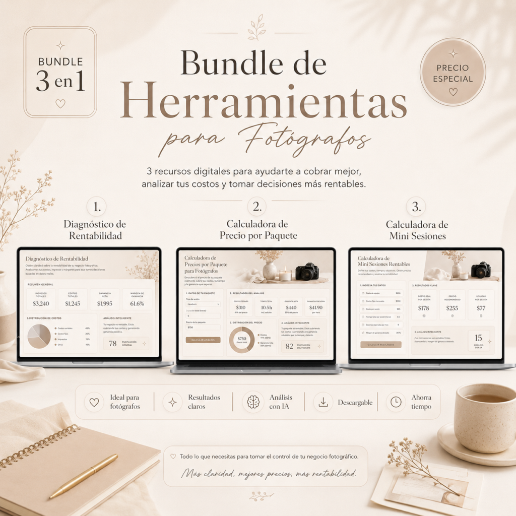 Bundle de Herramientas para Fotógrafos