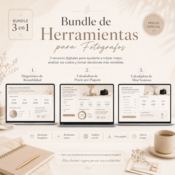 Bundle de Herramientas para Fotógrafos