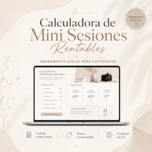 Calculadora de Mini Sesiones Rentables